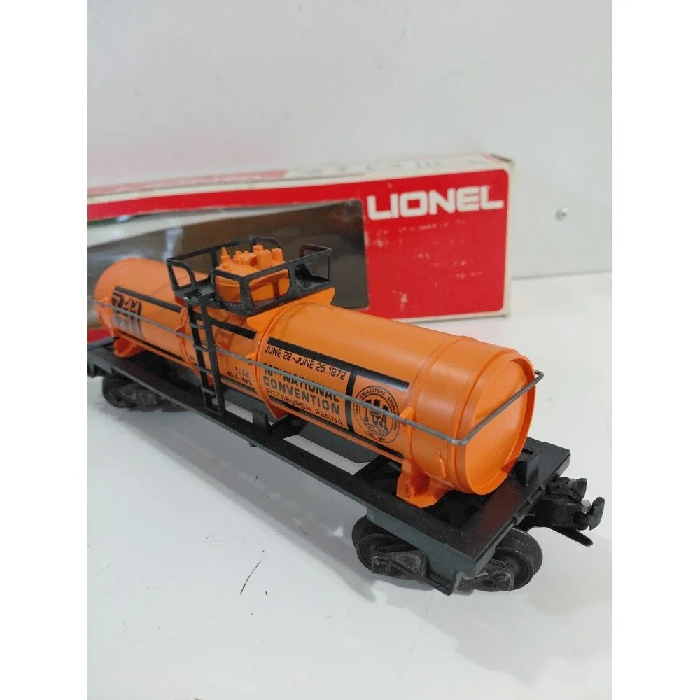 Lionel 6315-1972 O Gauge Model Railroad TCA Convention 1972 Tank Car w/Box